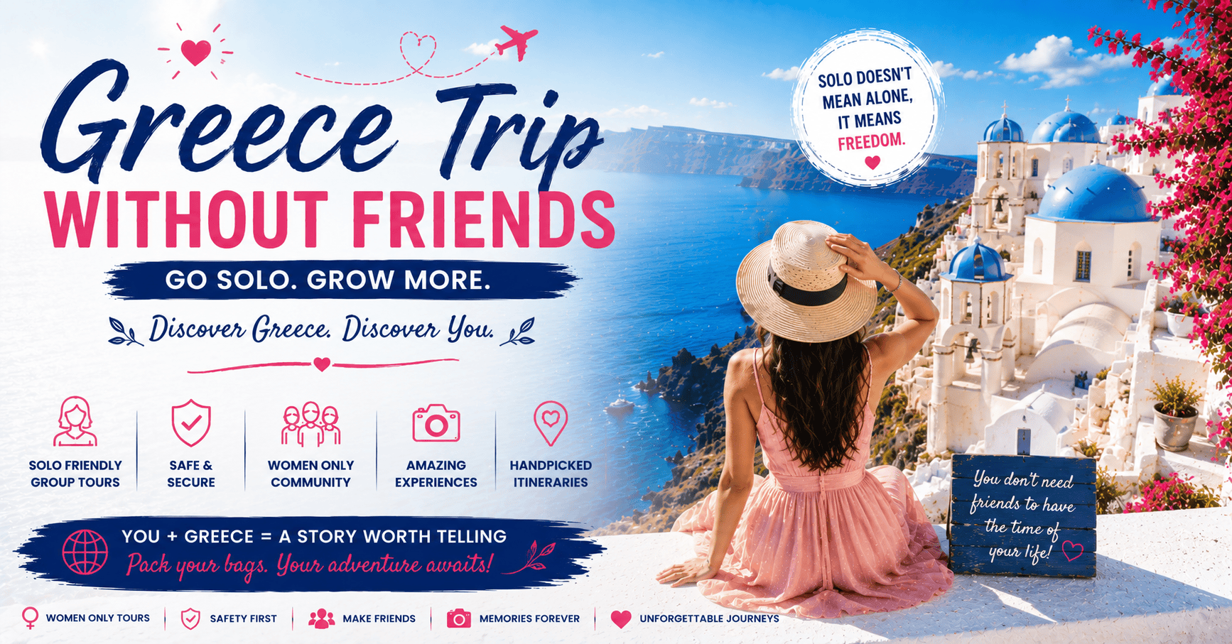 Greece Trip Without Friends
