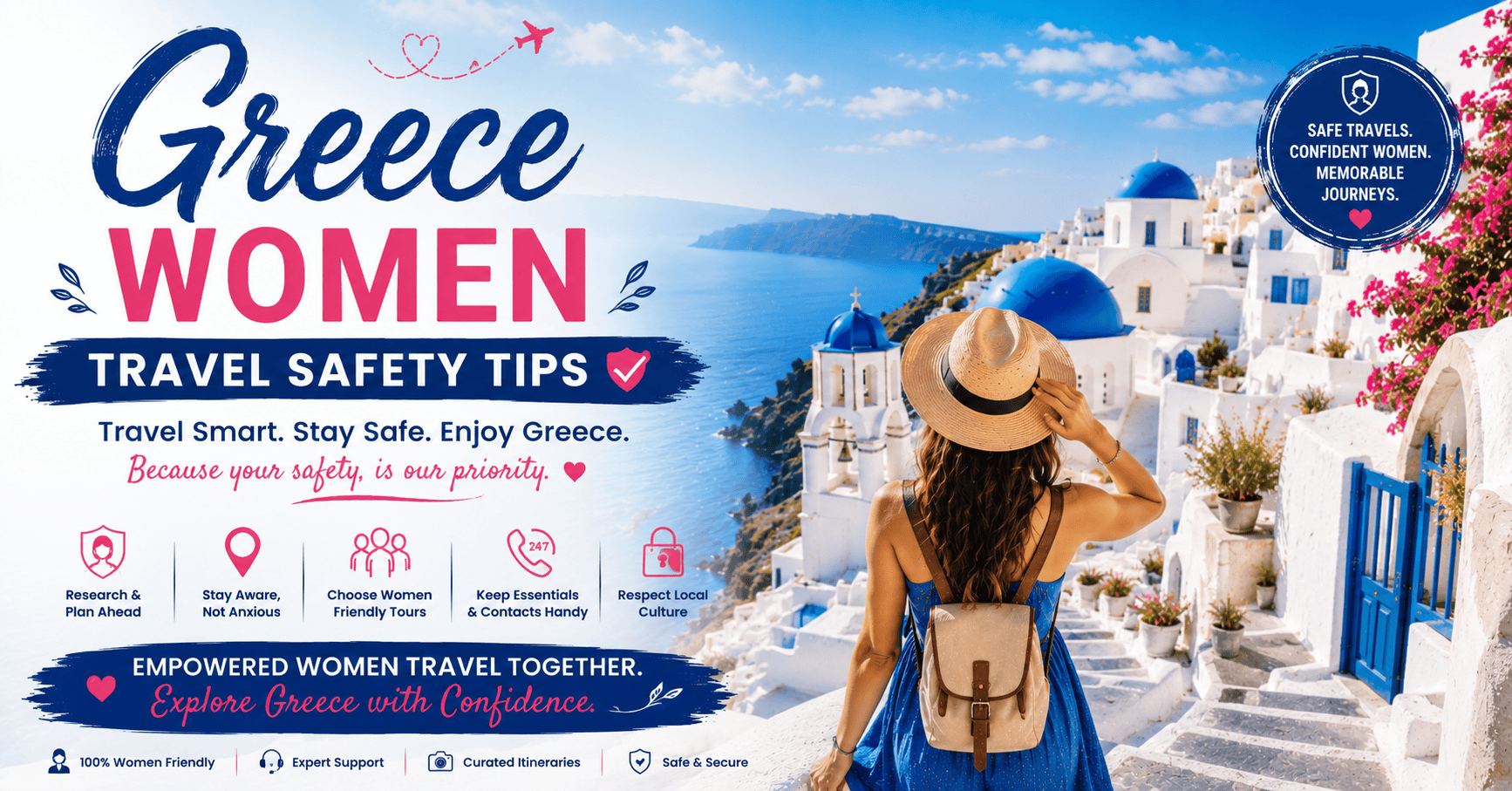 Greece Women travel safety tips