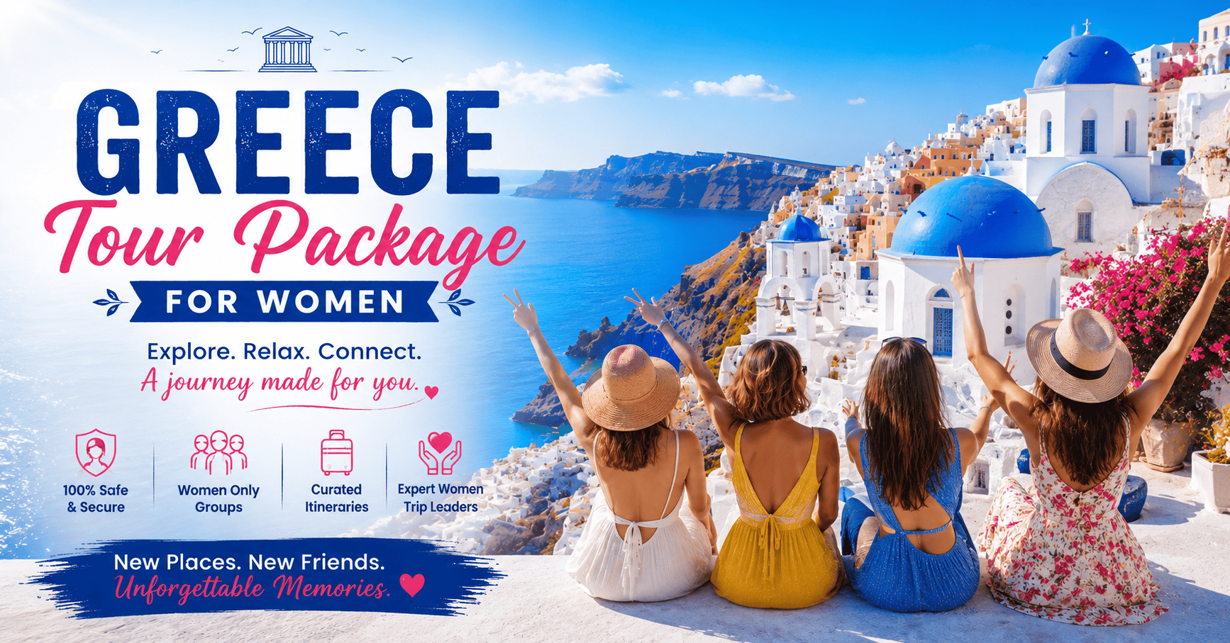 Greece tour package for women