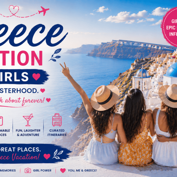 Greece vacation for girls