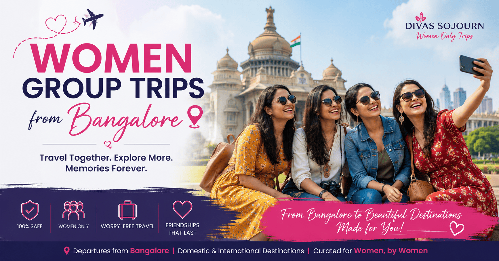 Women Group Trips from Bangalore