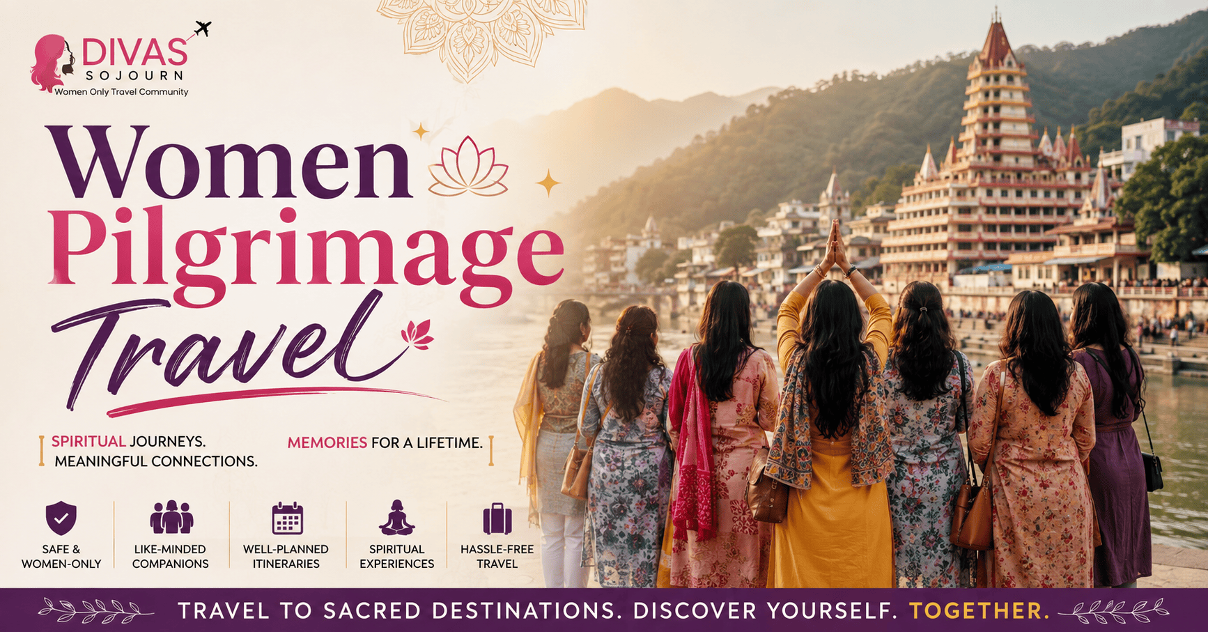 Women pilgrimage travel
