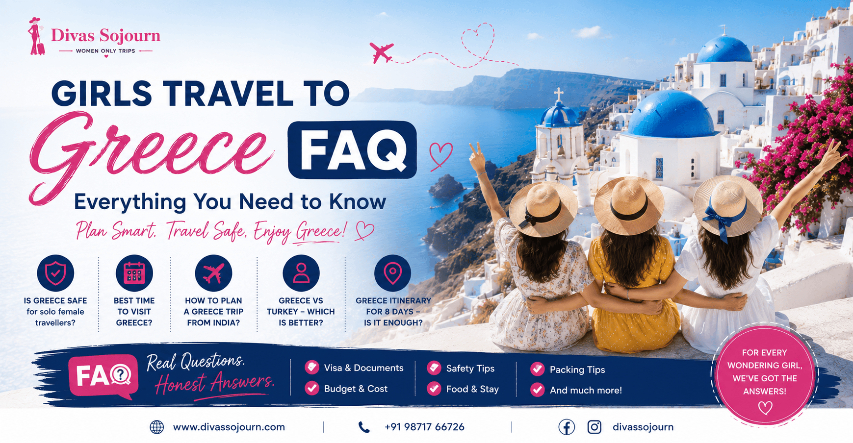 girls travel to Greece FAQ