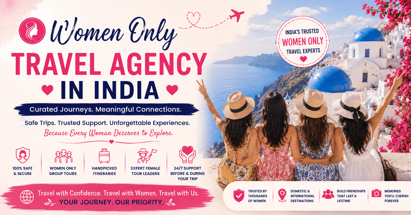 women only travel agency in India