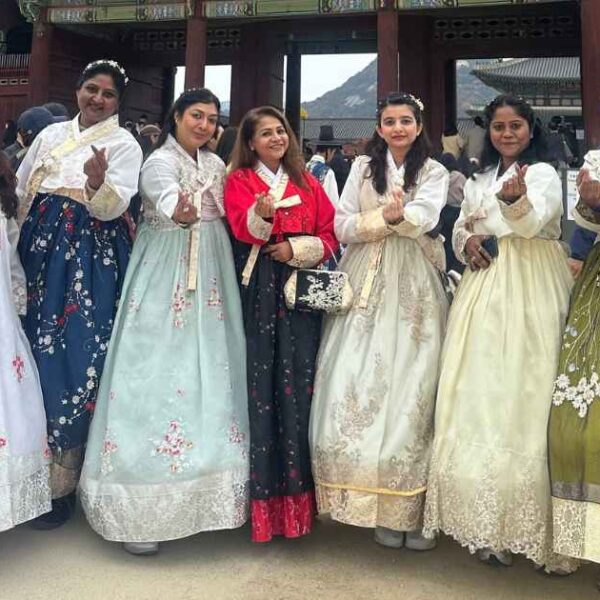 First Time Women Traveling to South Korea from India